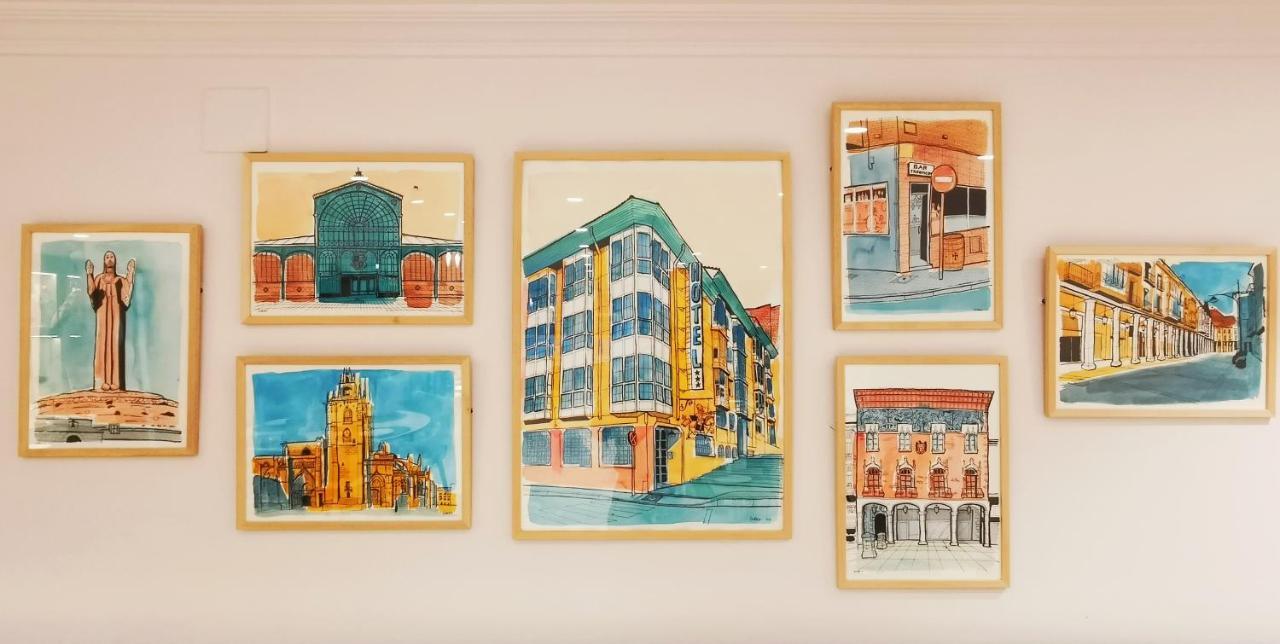 Hotel Don Rodrigo Palencia Eksteriør billede